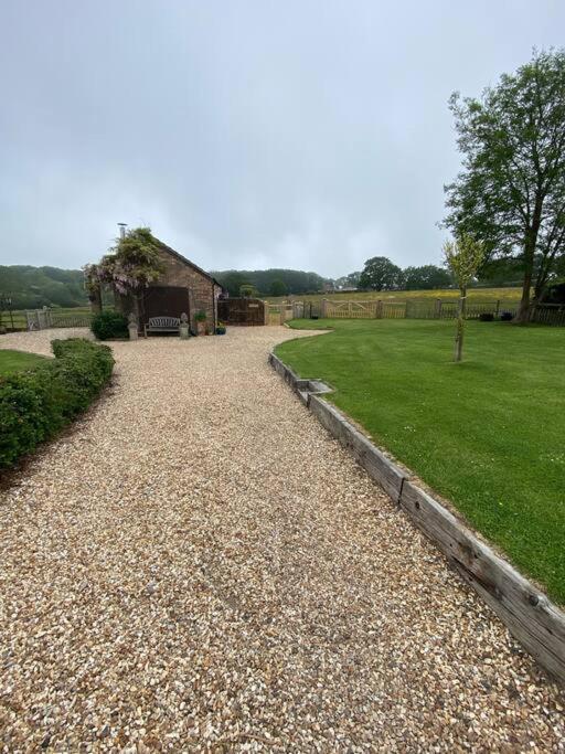 Beautiful Rural Self Contained Farm Annex Vila Hordle Exterior foto